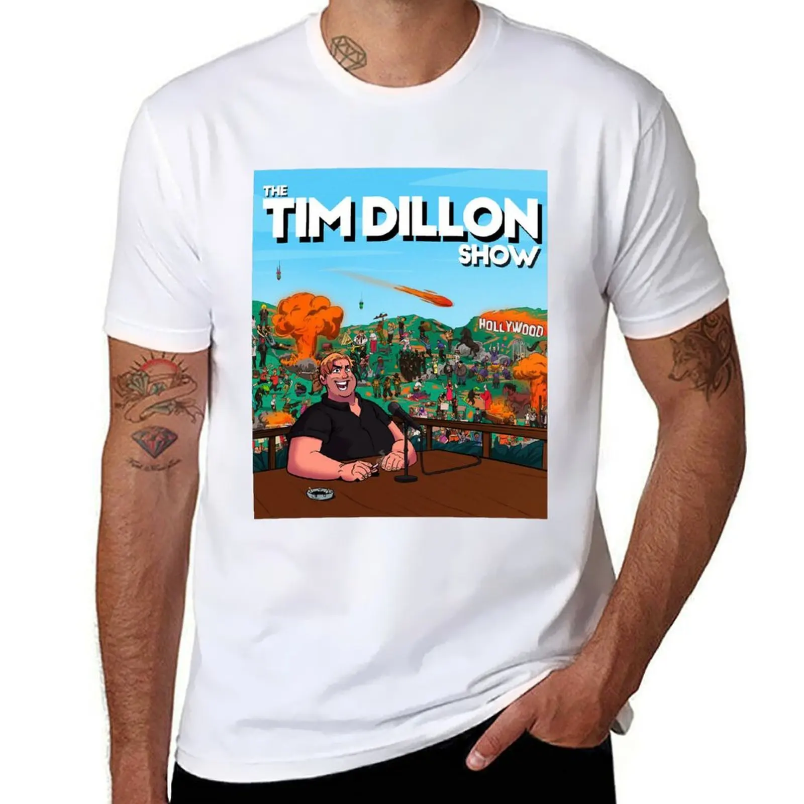 

man man Dillon shirts funny t shirts for t T-Shirt printed man graphic Tim The tees for Show t shirts