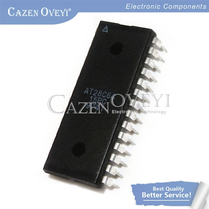 1-5 peças AT28C64-15PC IS61C256AH-15N HY6264ALP-10 ISD1420PY P8251A HM6264ALP-15 HD63B40P HT46R23 SH69P25K R6551AP DIP