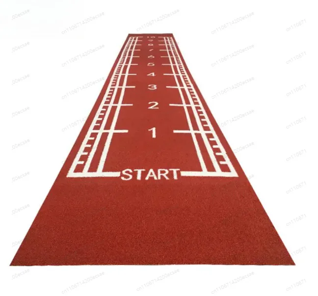 

1 sqm Gym Lawn Track Graduated White Line Artificial Turf, Sled Special Grass