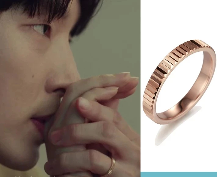 6size LEE JOON GI same rings Flower of Evil TV korea Drama same for women's gift girls