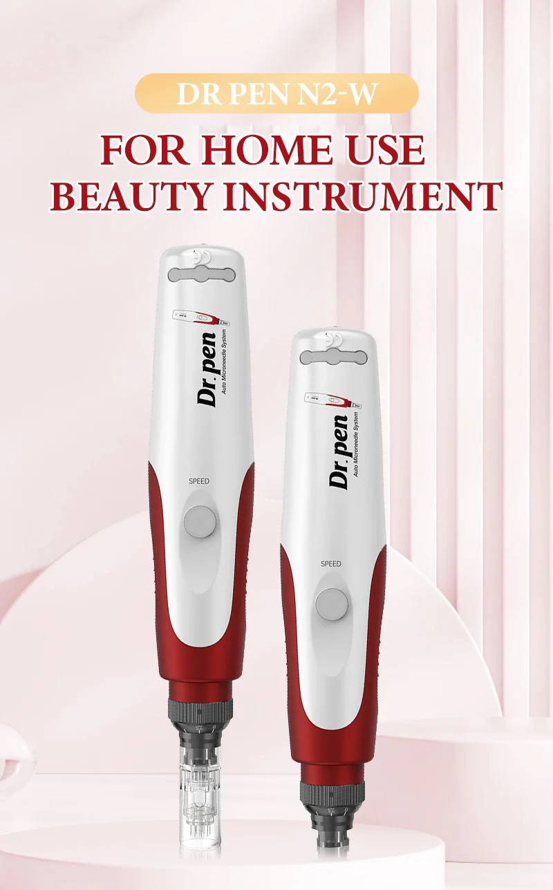 Dr.pen Ultima N2 mit 12 Stück Kartuschen Nano Hautpflege-Set 0,25mm Nadel Derma Pen Mikro-Hautverjüngungsgerät – Detail 1