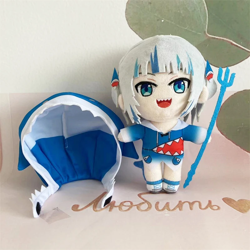 

Hololive YouTuber Plush Doll Toy Stuffed Pillow Oozora Subaru Gawr Gura Shark Subaru Houshou Marine Inugami Korone Kids Fan Gift