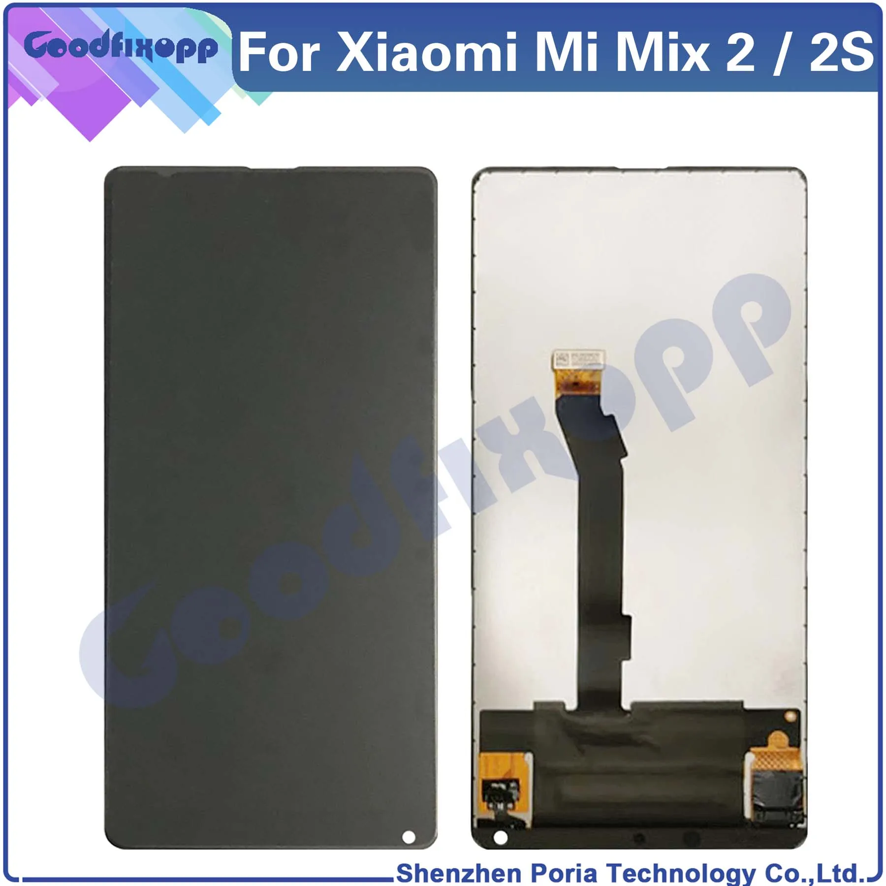 

For Xiaomi Mi Mix 2 / Mix 2S LCD Display Touch Screen Digitizer Assembly For Mix2 Mix2S Repair Parts Replacement