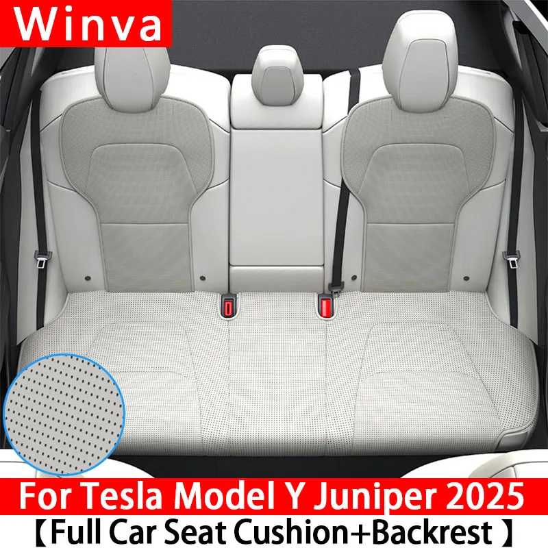 

For Tesla Model Y Juniper 2025 Breathable comfortable Seat Cushion Four season universal Seat Cushion Car Interior Accessories