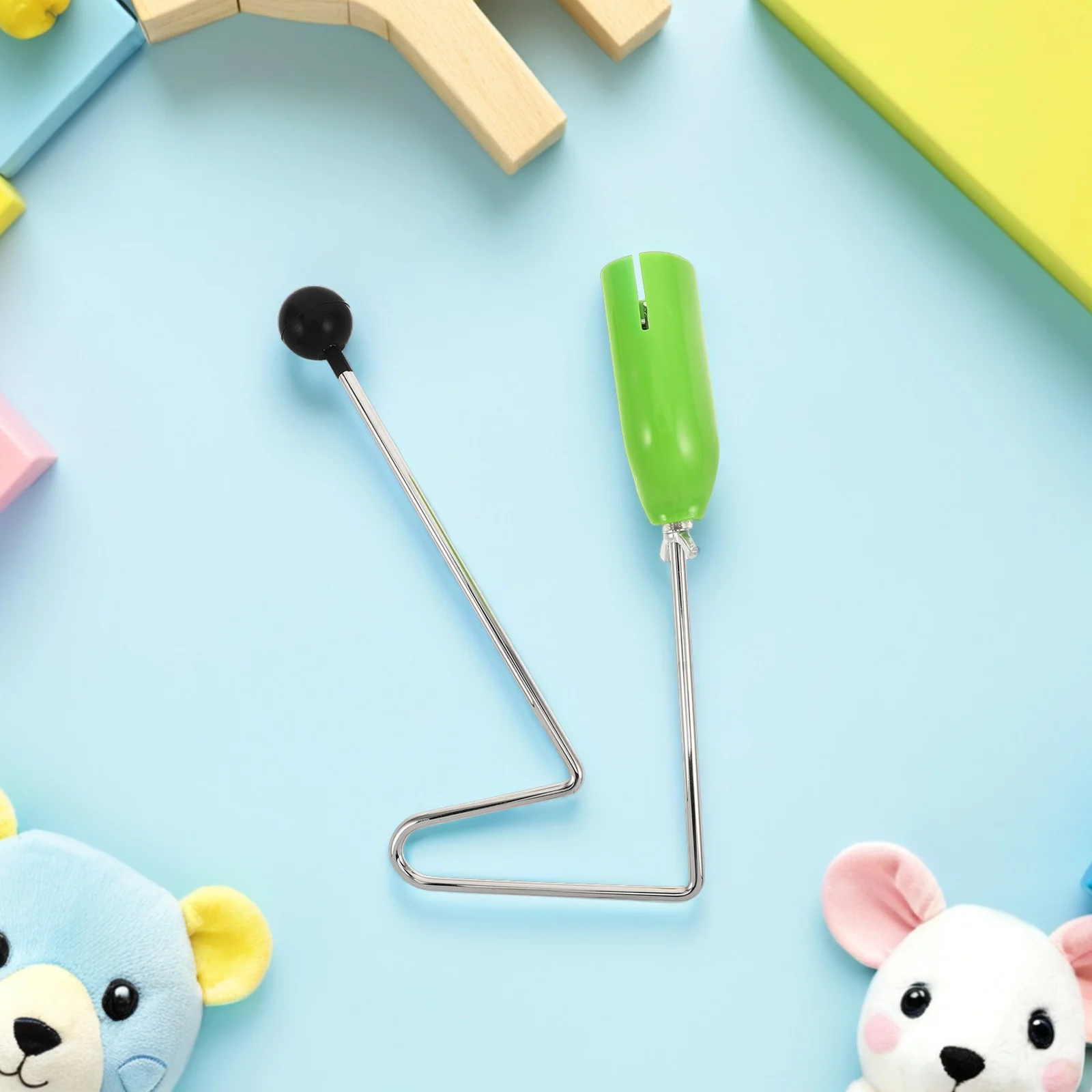 أداة قرع Vibraslap للأنشطة التعليمية لمرحلة ما قبل المدرسة للاستكشاف الموسيقي - قرع يدوي بحجم