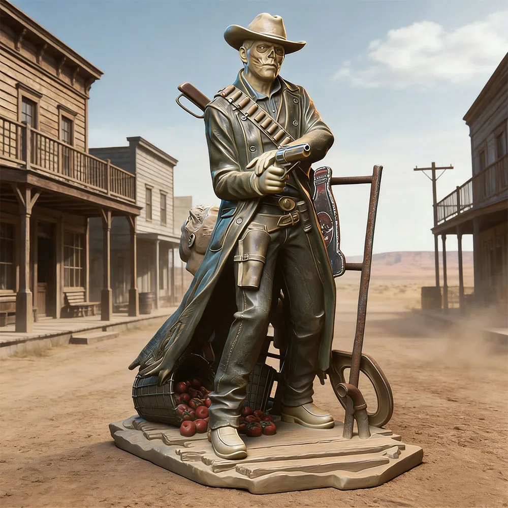 

1:16 High-Detail Rotghast Scavenger | Unpainted 3D Resin Miniature | DIY Wasteland Model Kit (A1159)