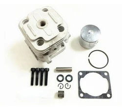 26cc 4 Hole cylinder and piston kit for 1/5 HPI ROVAN ROFUN KM BAJA Losi FG REDCAT RCMK DDT FID 26cc Engine PARTS