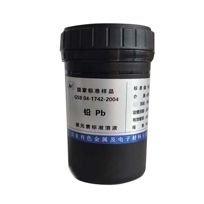 

Standard Liquid Atomic Absorption ICP Potassium Sodium Calcium Magnesium Copper Iron Lead Cadmium Lithium