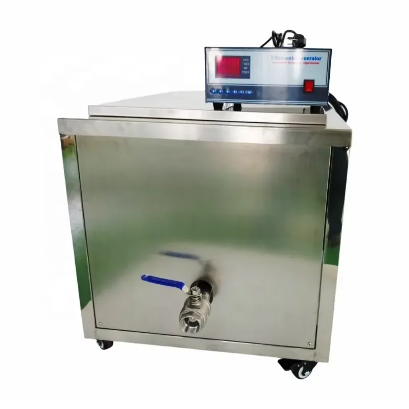 for Automotive Engine and DPF Ultrasonic Cleaning Machine 28Khz 2400W Industrial Single Tank Cleaner SUS304 316L