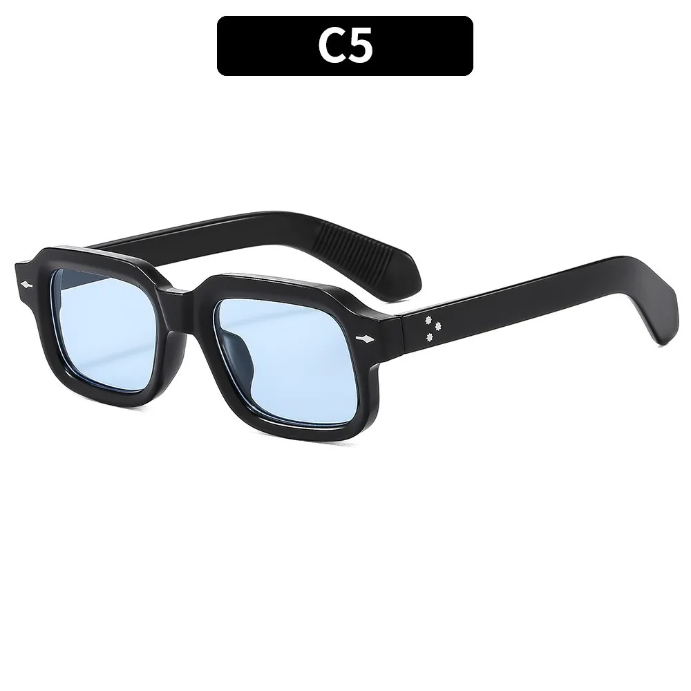 

Faionable Square Arrow Sle Sunglasses ey ex Retro Eyewear Ele Personali UV Protection for All Face apes