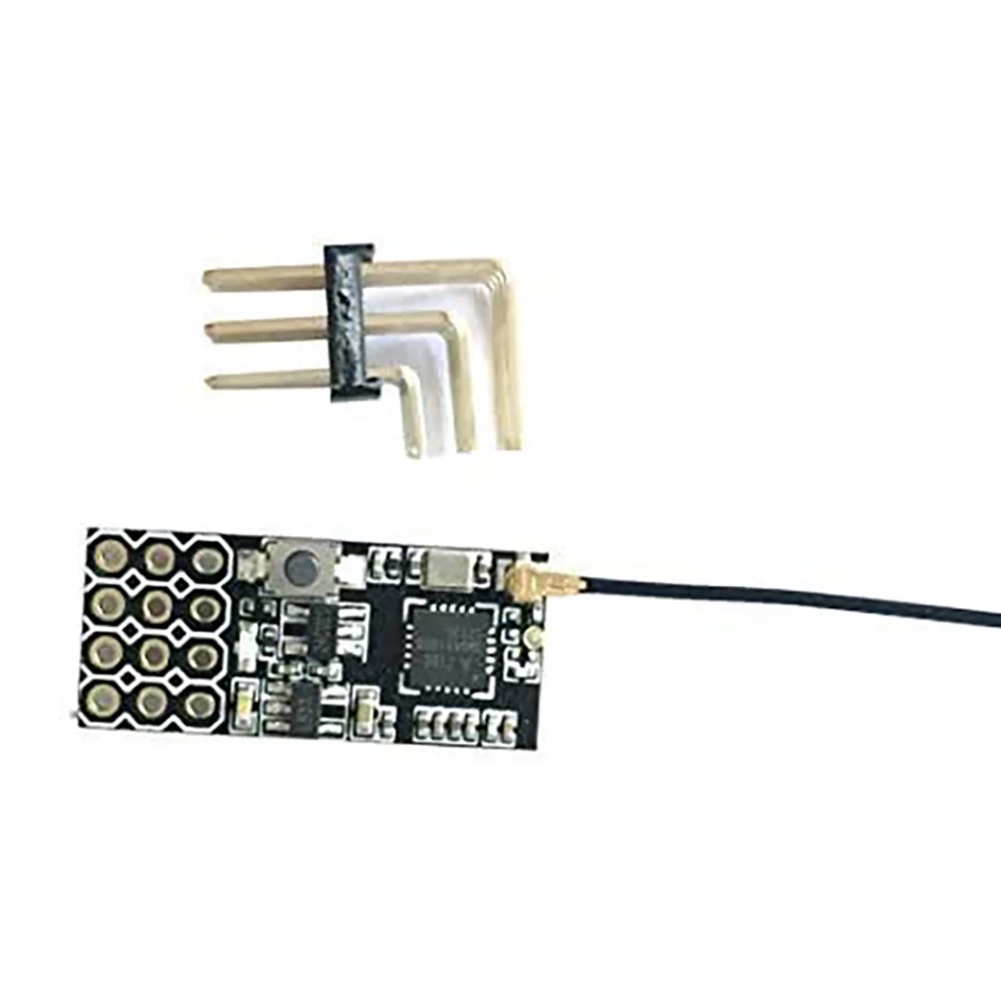 Penerima FS2A, FS2A-4CH 2.4G AFHDS 2A Penerima Kompatibel Output PWM untuk Pengontrol Flysky I6/I6X/I6S