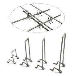 50 PCS Rebars Iron Horse Stool Bracket Building Rebars Support Holder Cement Pouring Fixing Bracket Concrete Work Tools