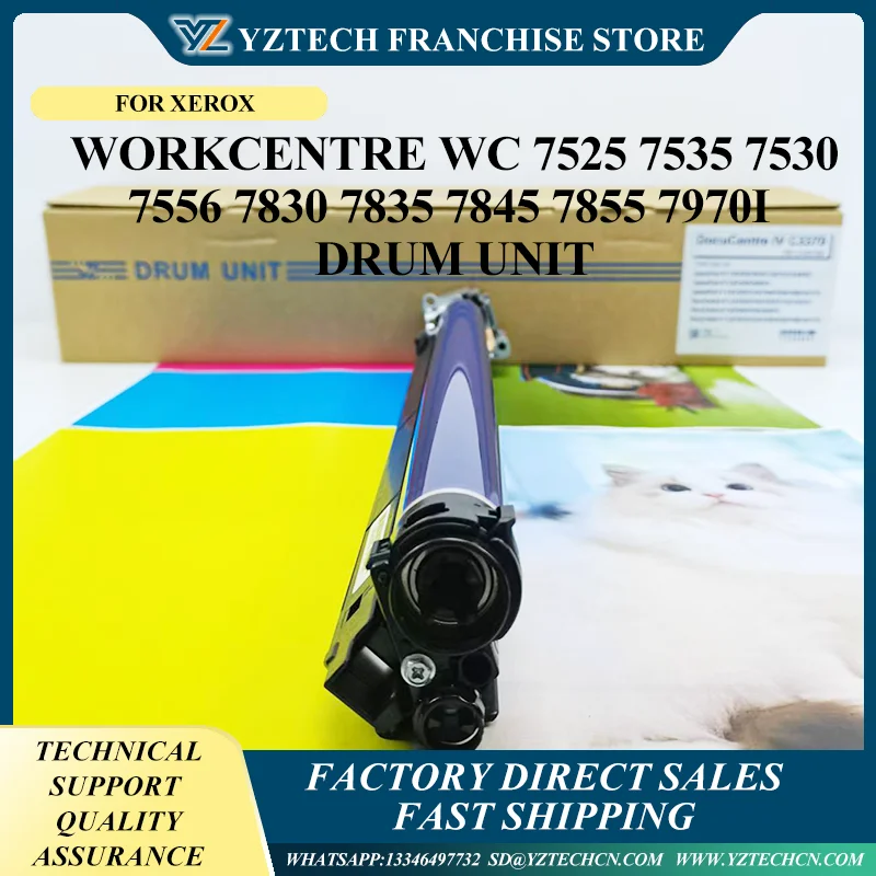 

Image Drum Unit for Use Xerox WorkCentre 7535 7545 7546 7556 7830 7835 7845 7855 7525 7530 7858 IV C3370 C5575 C4475 013R00662