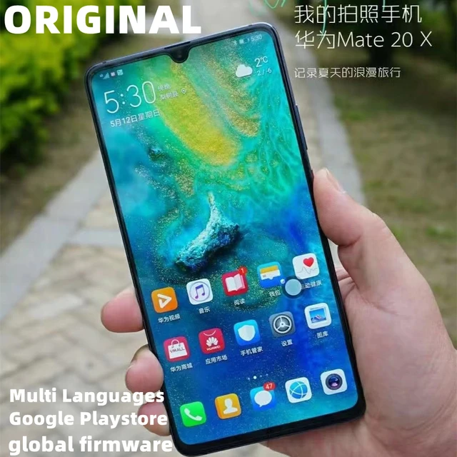 In Stock HuaWei Mate 20 X 4G LTE Celulares 40.0MP 4 Cameras 7.2