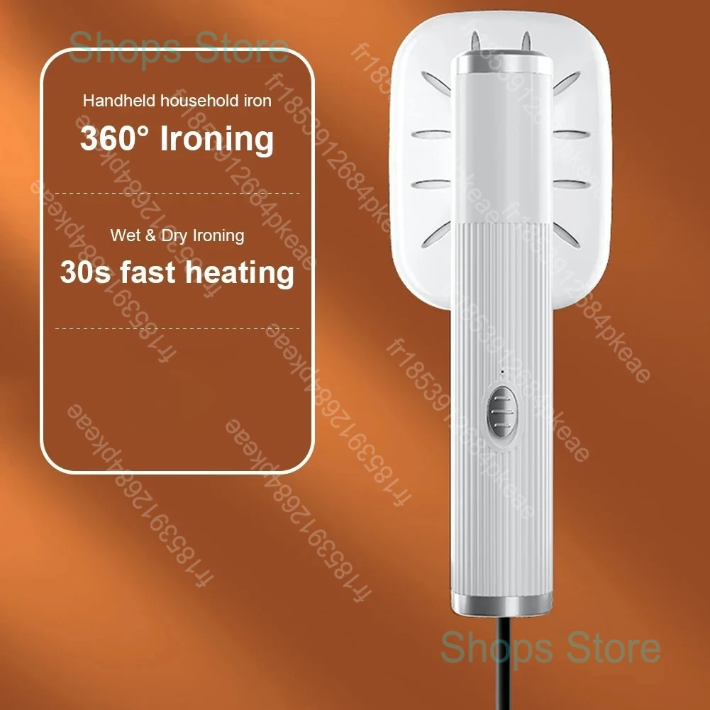Mini Plancha de Vapor Portátil para Ropa, Ideal para Viajes y el Hogar, con Alimentación USB y Rotación de 360° °   Máquina de planchar en seco y en húmedo
