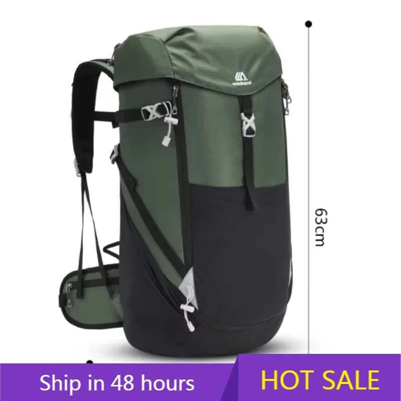 

POWER LEAP Wholesale Custom 50L Anti-Theft Outdoor Travel Backpack Large Waterproof Climbing Camping Hiking and Mountaineering B