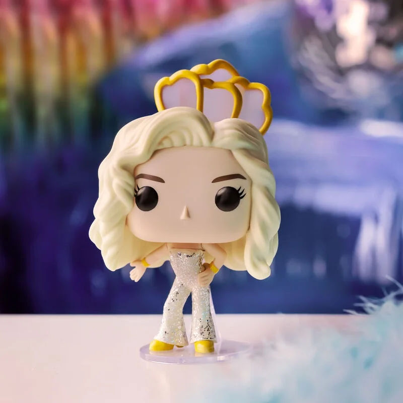 شخصيات ديسكو باربي الذهبية # 1445 Funko Pop Barbie 4.85 بوصة حقيقية جمع الشكل طبعة محدودة لعبة مجسمة هدية لمحبي