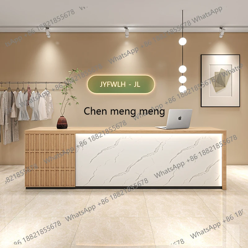 Display Welcome Reception Desks Customer Design Industrial Drawers Reception Desks Business Service Bureau Office Furniture