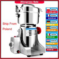 Parts Free Big Capacity 800G 3000W Herb Grinder Coffee Machine Grain Spices Mill Medicine Wheat Mixer Dry Food Grinder