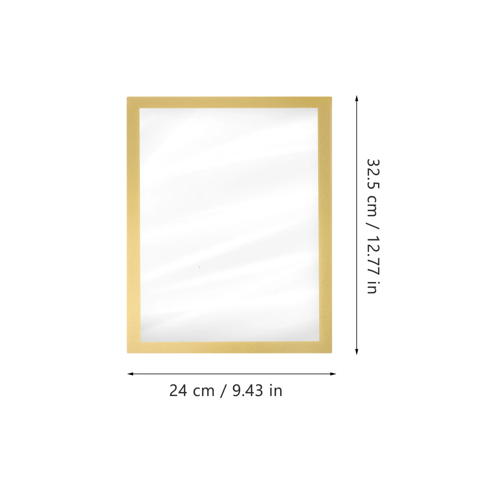 Display Wall Frame Award Gold Picture Poster Frames Decorative A3 Golden A4 Photo Magnetic