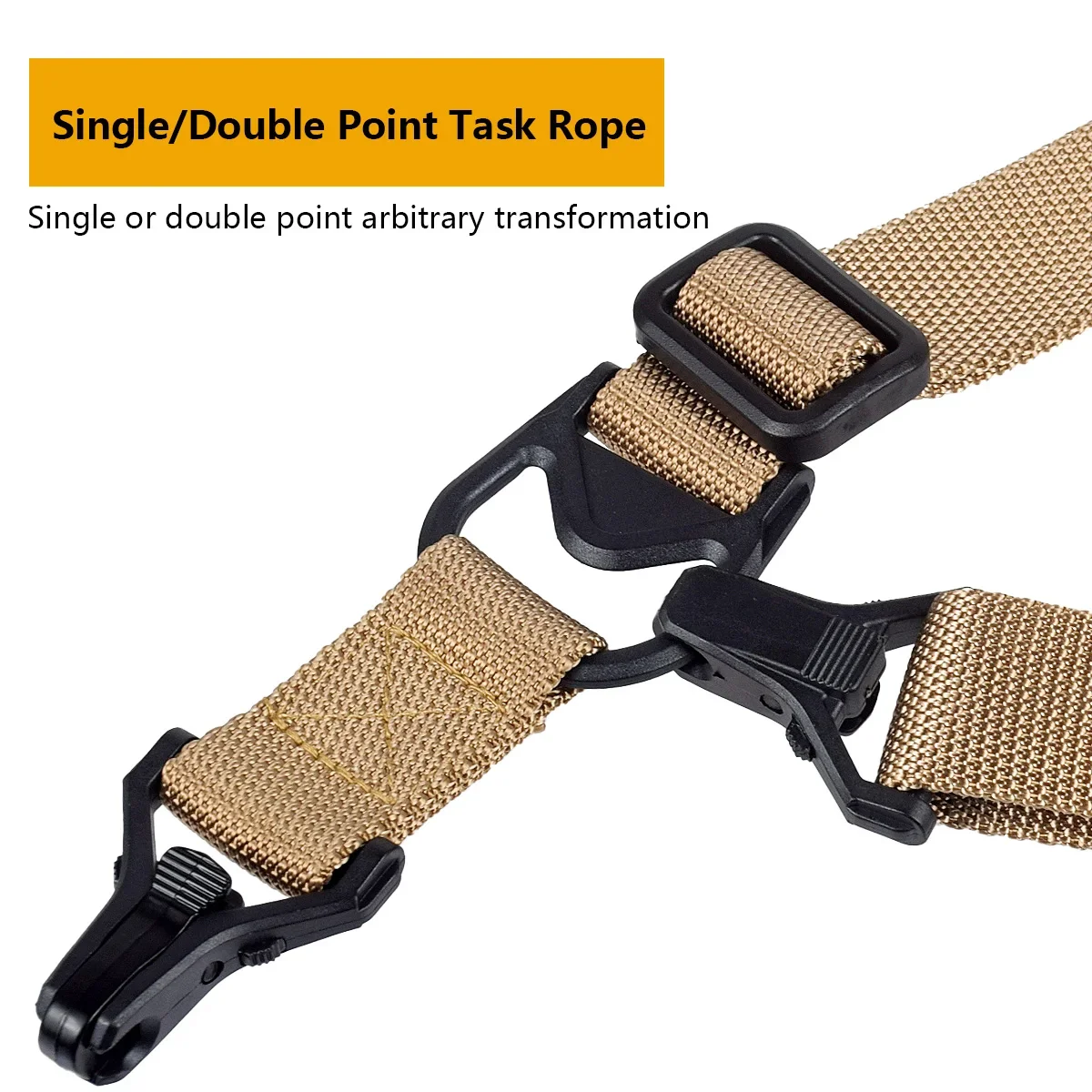 MS2 MS3 MS4 Gun Sling Multi-Mission Sling Strap Outdoor Airsoft AR AK Rifle Gun QD sling Tactical Shooting Adjustable Belt Rope