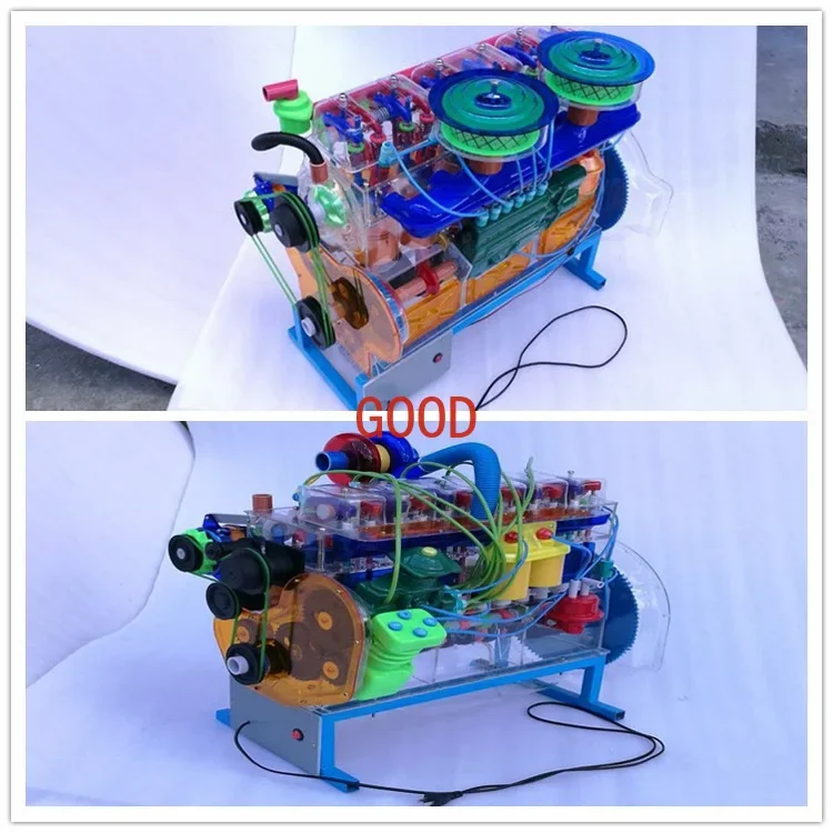 ディーゼル発電機教育用透明プラスチックモデル6110,6135q