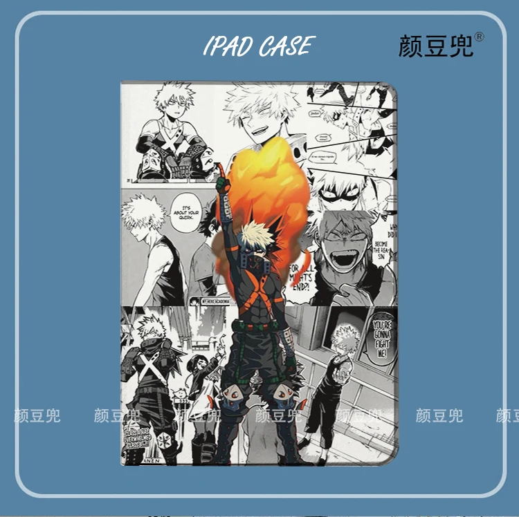

Bakugou Katsuki Anime Hero For iPad 10.2 9th 10th 11th Air 3 Mini 6 7 Case Luxury Silicone Pro 12.9 11 For iPad Air 4 5 6 Cases