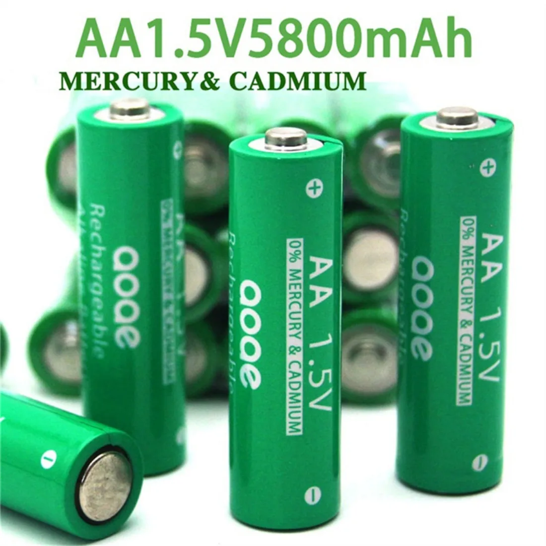 Original 1.5V AA5.8Ah+AAA3.8Ah Rechargeable battery AA NI-MH 1.5 V battery for Clocks mice computers toys so on