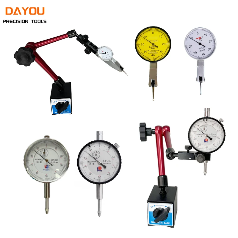 Dial Indicator with magnetic base 200mm-360mm  Magnetic Holder Dial Bore Gauge Magnetic Stand Base Micrometer Measurment Tools