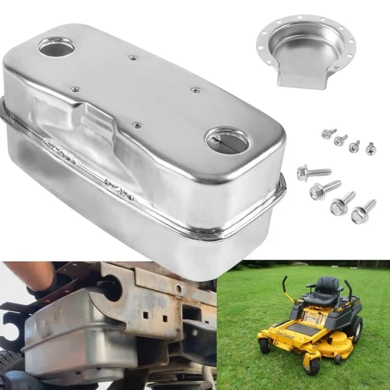 

751-0616B 951-0616B Глушитель с двойным входом для MTD Cub Cadet LT1018 LT1022 LT1024 GT1222 RZT22 RZT50 RZT54