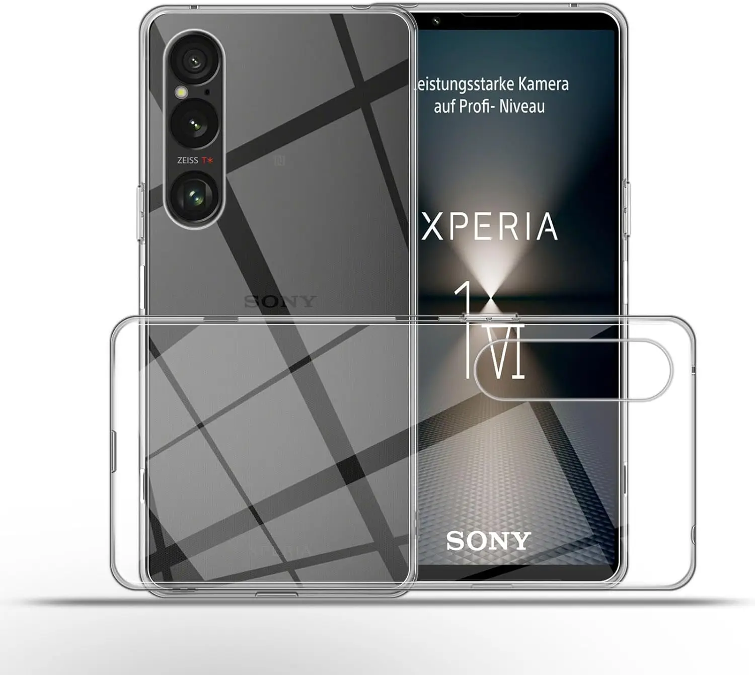 Case for Xperia 1 VI Ultra Thin Clear Soft TPU Case Camera Protection Cover for Sony Xperia 1 10 VI 2024 Couqe