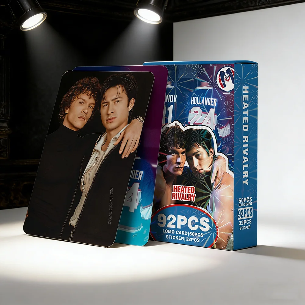92PCS TV Show Heated Rivalry Collectible Photocards Set Featuring Shane Hollander And Ilya Razanov Lomo Card Stickers Fans Gift