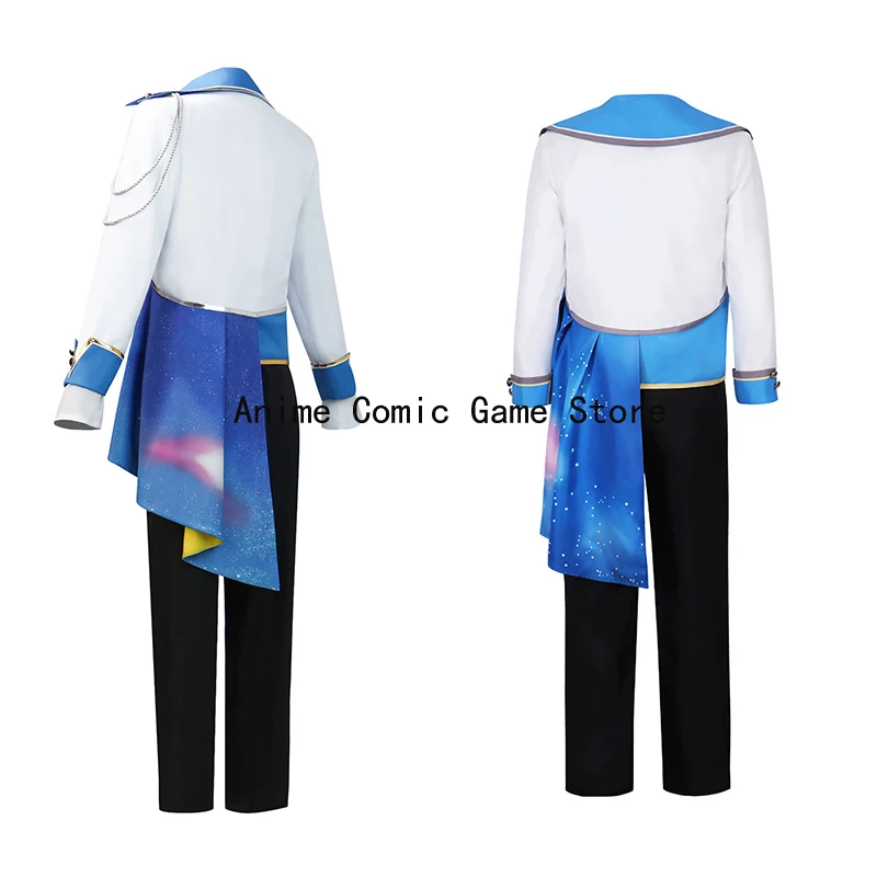 Tenma Tsukasa Cosplay Costume Wig Anime Project Sekai Colorful Stage Uniform Halloween Party Clothes for Men Boy