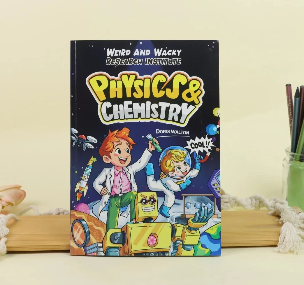 Weird and Bizarre Research Institute: Physics and Chemistry - Interesting STEM Science Books, Educational and Learning Gifts