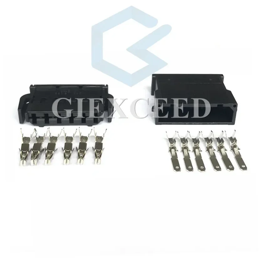 

2 комплекта 6-контактный 872 862 521 1-1670920-1 893971996 89397199 Разъем топливной форсунки Разъем датчика приборной панели Разъем переменного тока в сборе для VW Audi