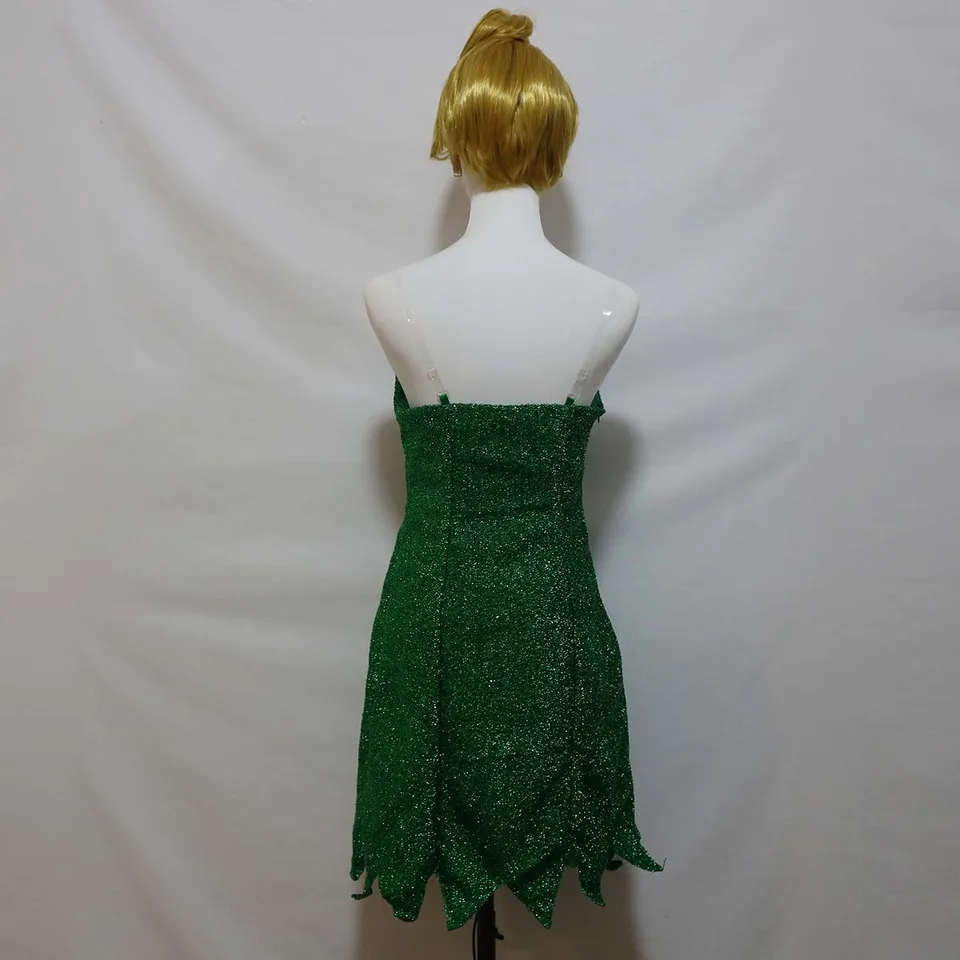 Halloween Carnival Disguise Forest Fairy Green Tinker Bell Dress -  AliExpress 200000532