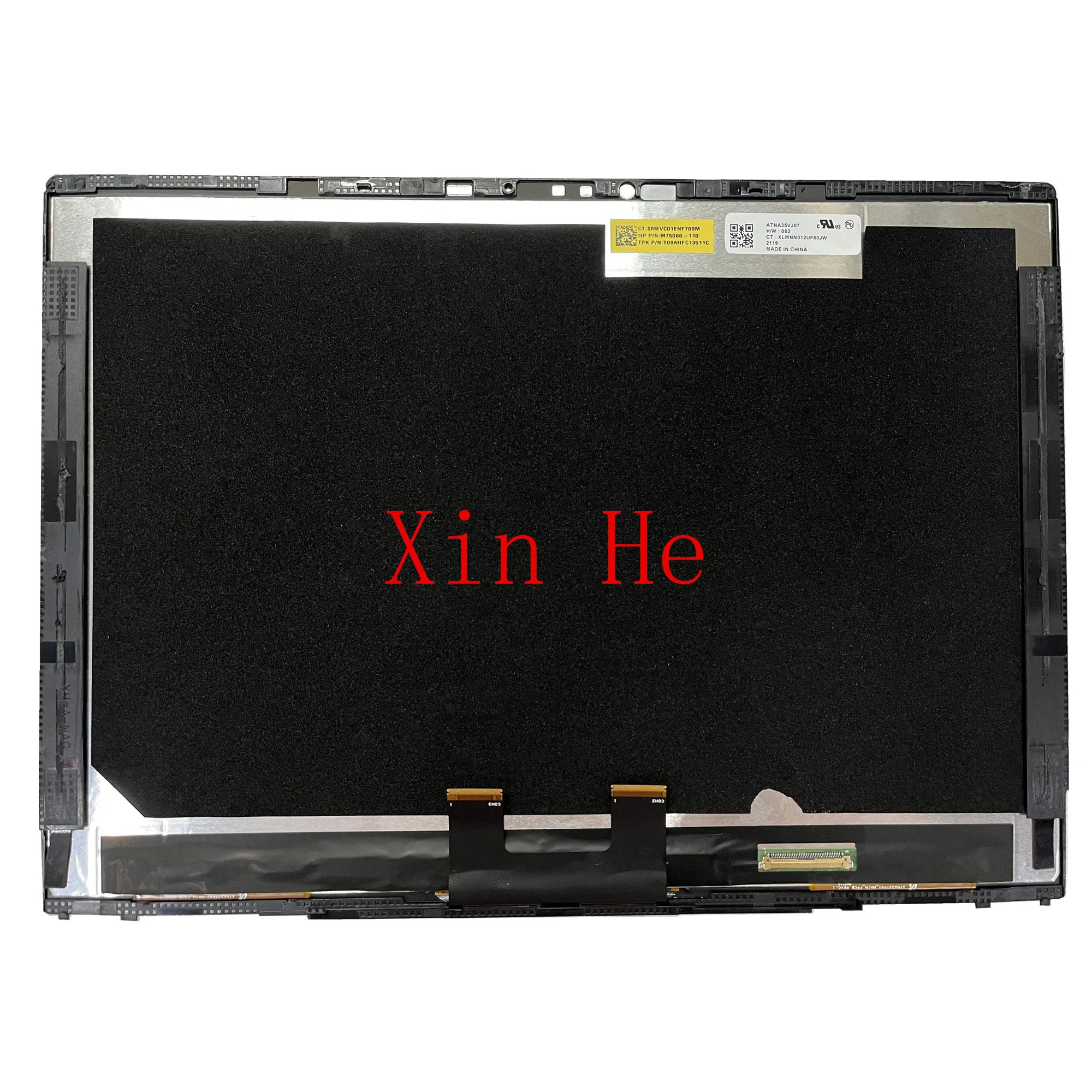 

ATNA35VJ07-002 13.5'' OLED Touch Screen Digitizer Assembly For HP Spectre x360 14-EF 14T-EF M75066-110 With Frame