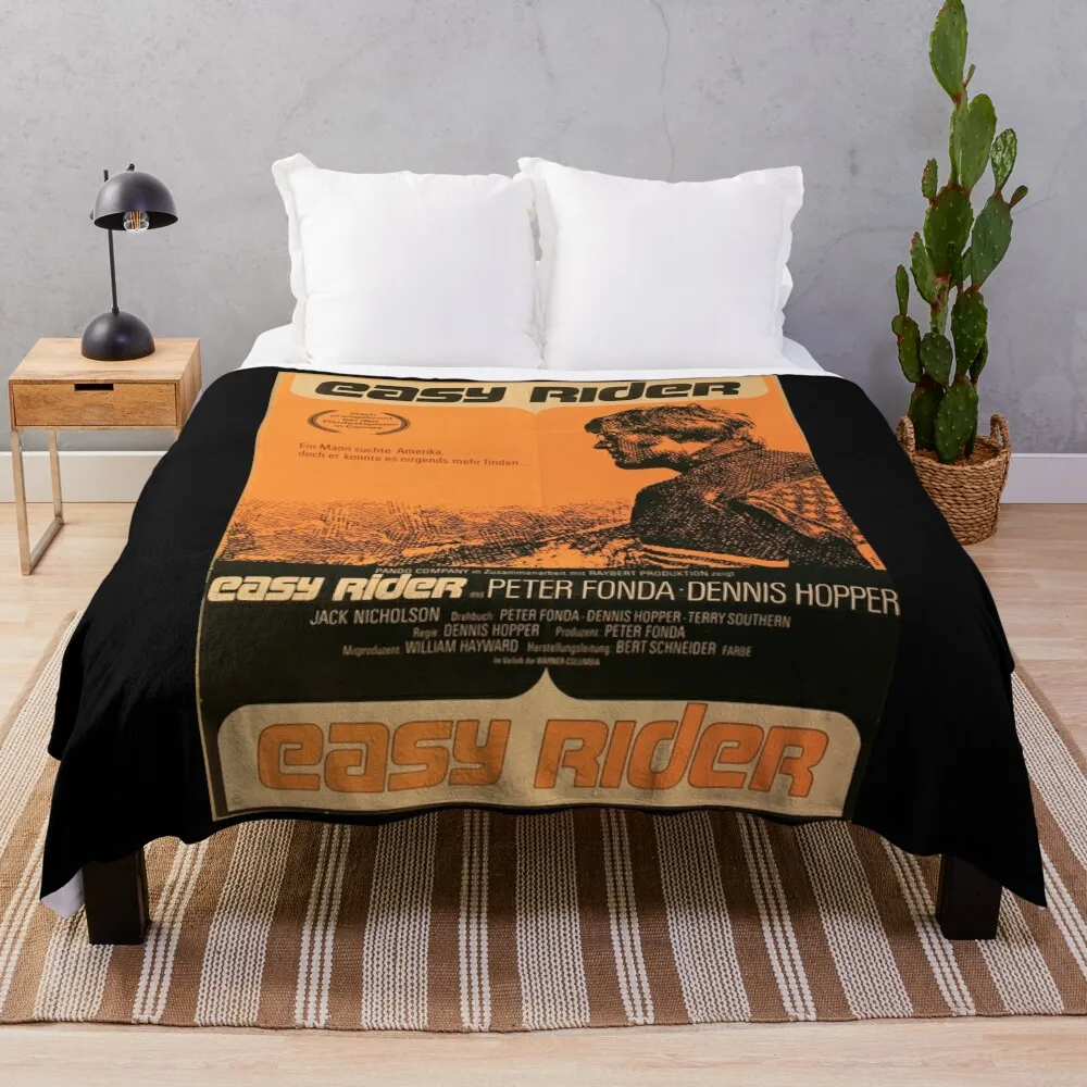 

Easy Rider Dennis Gifts For Men Throw Blanket Sofa Throw warm winter Blankets
