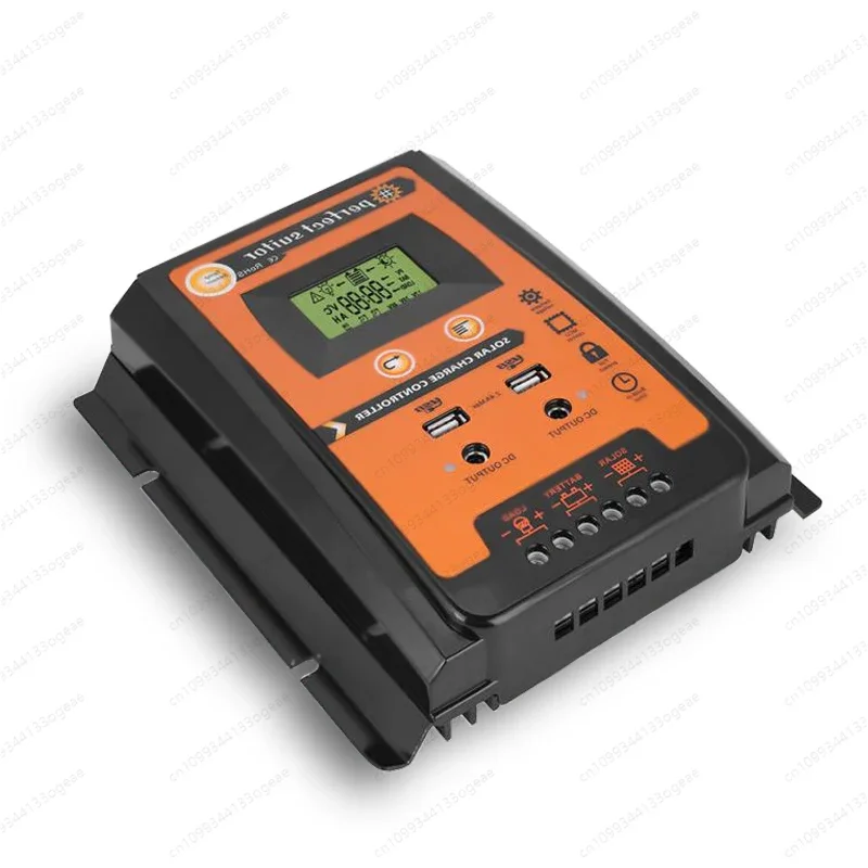 

Контроллер фотоэлектрической генерации энергии 30А, контроллер солнечной зарядки PWM 12В/24В с двумя портами постоянного тока