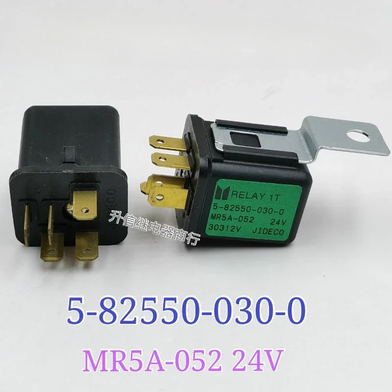 

（Brand-new）1pcs/lot 100% original genuine relay:5-82550-030-0 6BG1 24V MR5A-052 Forklift excavator loader preheating relay