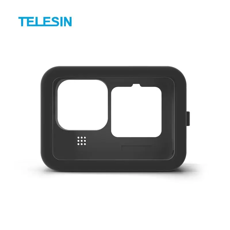 TELESIN-cubierta protectora de silicona para Gopro 11/10/9, cubierta de lente, accesorios de cámara deportiva, novedad