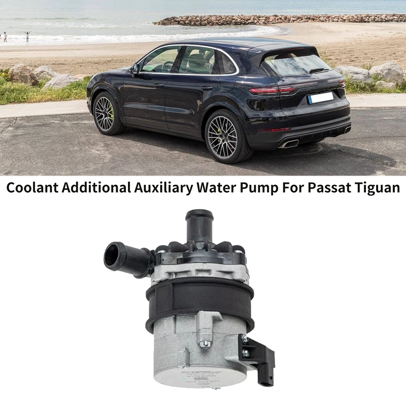 

Car Coolant Additional Auxiliary Water Pump For-VW Passat Tiguan For- A4 A5 Q5 Q7 For-Porsche Cayenne 7P0965567