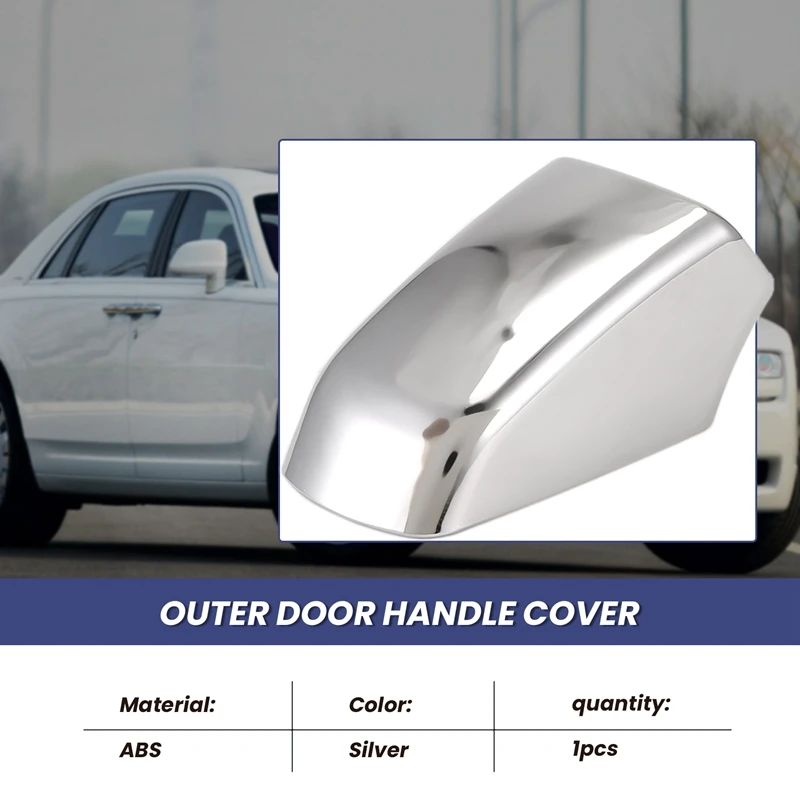 Car Front Door Handle Lock Cylinder Cover 51447221159 For Rolls-Royce Ghost 2009-2014 Door Exterior Handle Cover