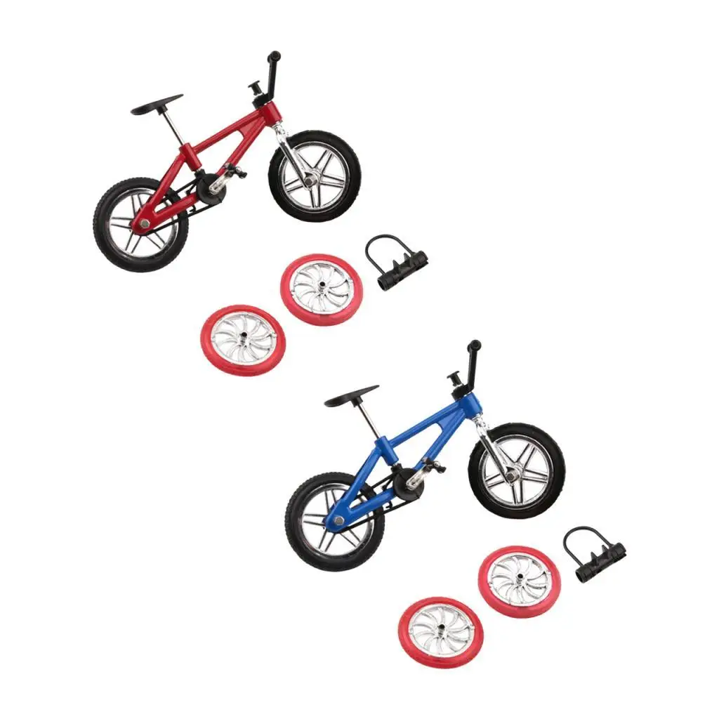 Finger Bike Toys for Kids Adults Hand Eye Coordination Toys Gifts Decoration Novelty Educational Toys Mini Finger Toy Sport Game