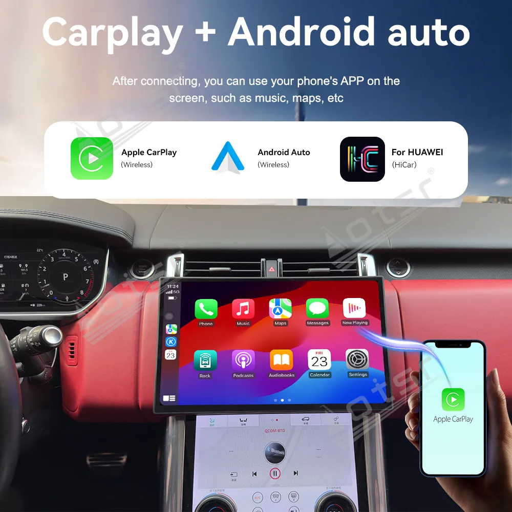

13.3 Carplay For Land Range Rover Sport/Executive 2018-2022 Android Radio GPS Navigation Automotive Multimedia Player Head Unit