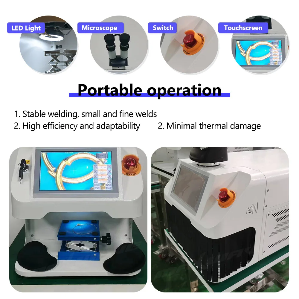 Máquina de solda a laser para joias, venda quente mini yag 200w com microscópio ccd para pingente de anel de corrente e reparo de pulseira de relógio