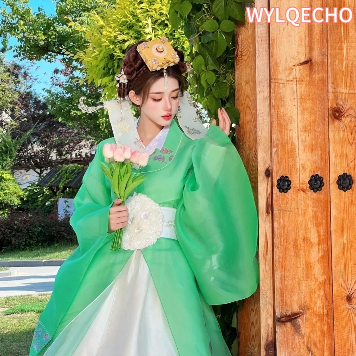 Traditional Korean Clothing Women New Korean Princess Palace Costume Female Wedding Dress Hanbok Dress Daily Performance Clothes