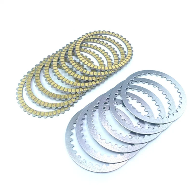 

Disc Set Of Friction Clutch Plates For Sportster XL1200 XL883 Iron Hardman X48 72 1991-2022 Motorcycle