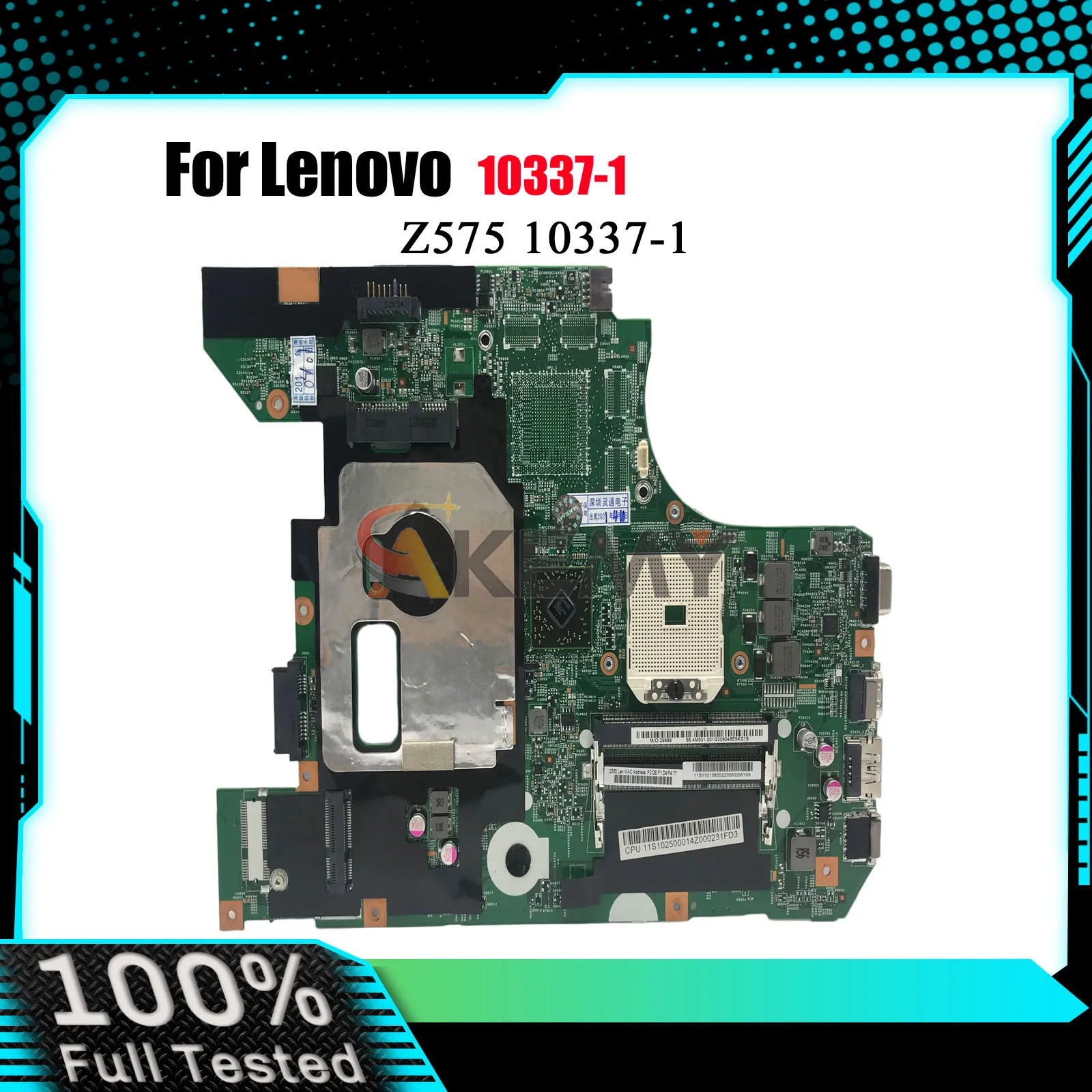 

Материнская плата ноутбука 10337-1 для Lenovo IdeaPad Z575 Z575E с DDR3 48.4M502.011 100% полностью протестирована