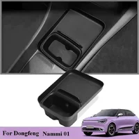 Bandeja de almacenamiento para reposabrazos de coche, caja de almacenamiento trasera para pantalla de Control Central de coche Dongfeng Nammi 01 2024 2025, accesorios interiores